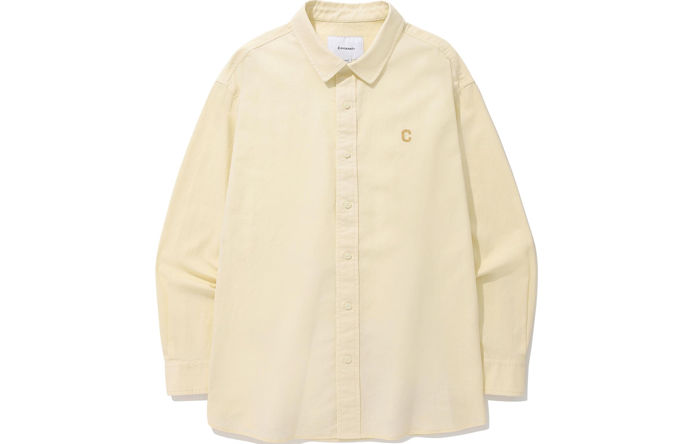 COVERNAT Мужская желтая рубашка SS24
COVERNAT Мужская желтая рубашка SS24