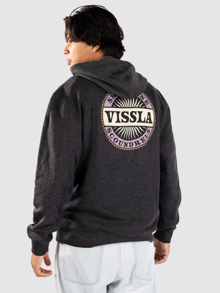 Худи Vissla Scoundrels Fleece Hoodie, black heather
Худи Vissla Scoundrels Fleece Hoodie, black heather