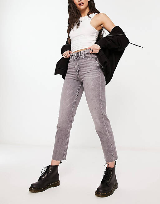 Серые прямые джинсы с завышенной талией Only Emily
Серые прямые джинсы с завышенной талией Only Emily