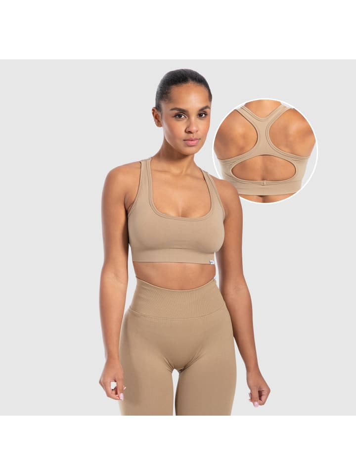 SMILODOX Спортивный бюстгальтер Louisa бежевого цвета
SMILODOX Спортивный бюстгальтер Louisa бежевого цвета