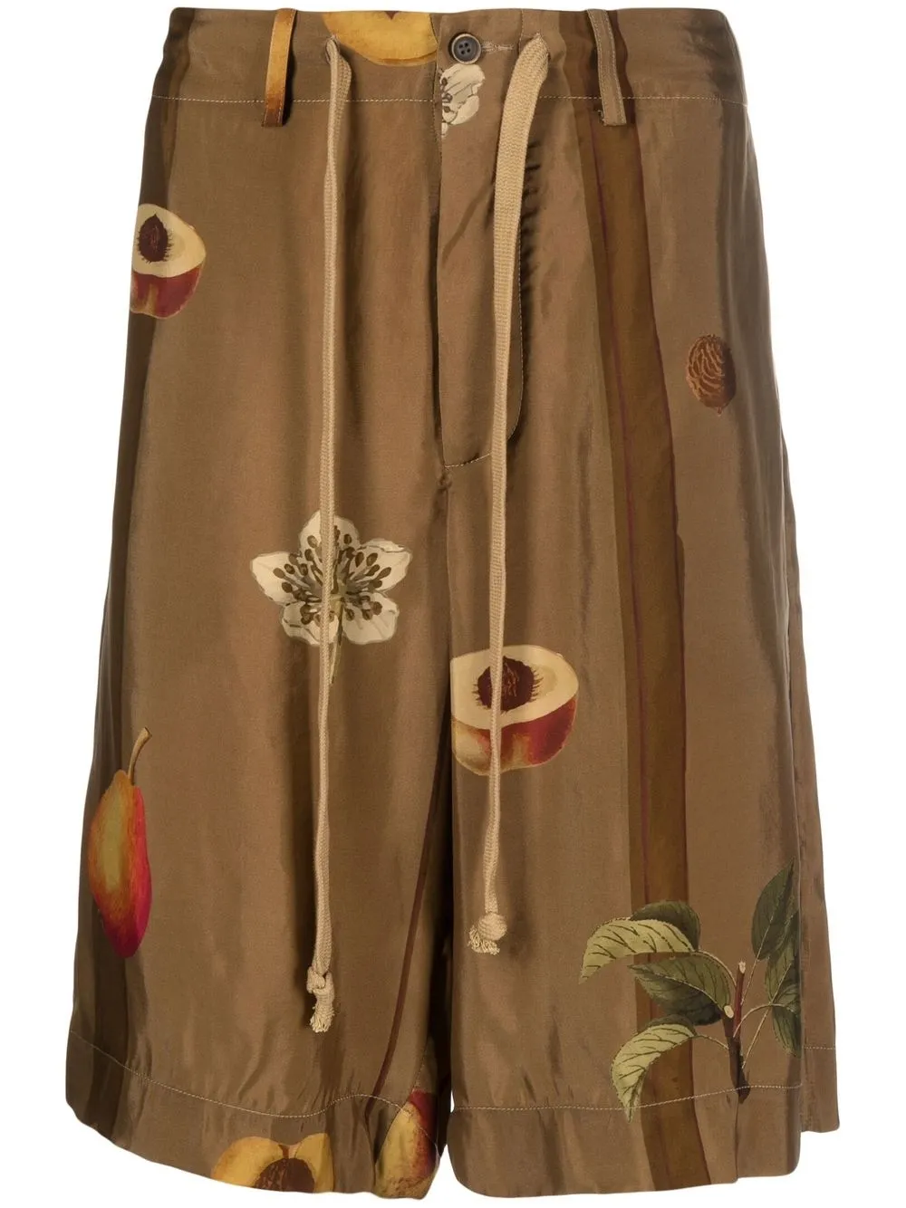 Шорты с принтом Uma Wang, зеленый
Шорты с принтом Uma Wang, зеленый