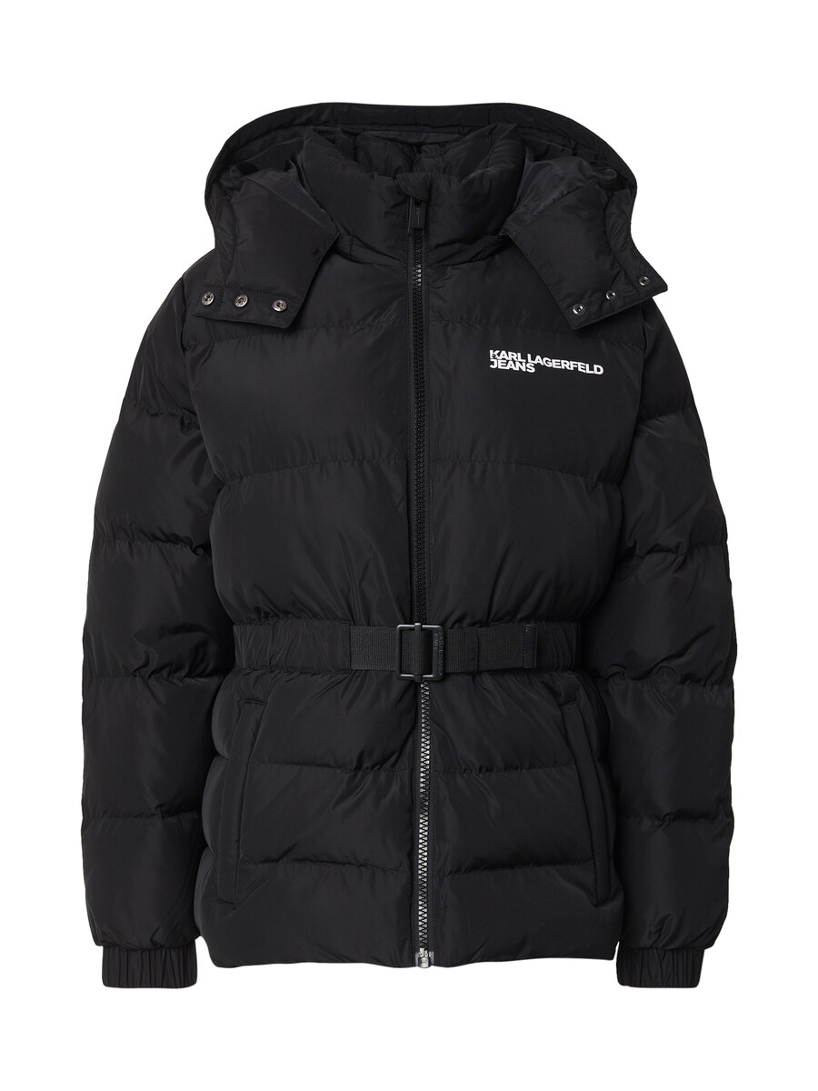 Куртка межсезонная KARL LAGERFELD JEANS, черный 
Куртка межсезонная KARL LAGERFELD JEANS, черный