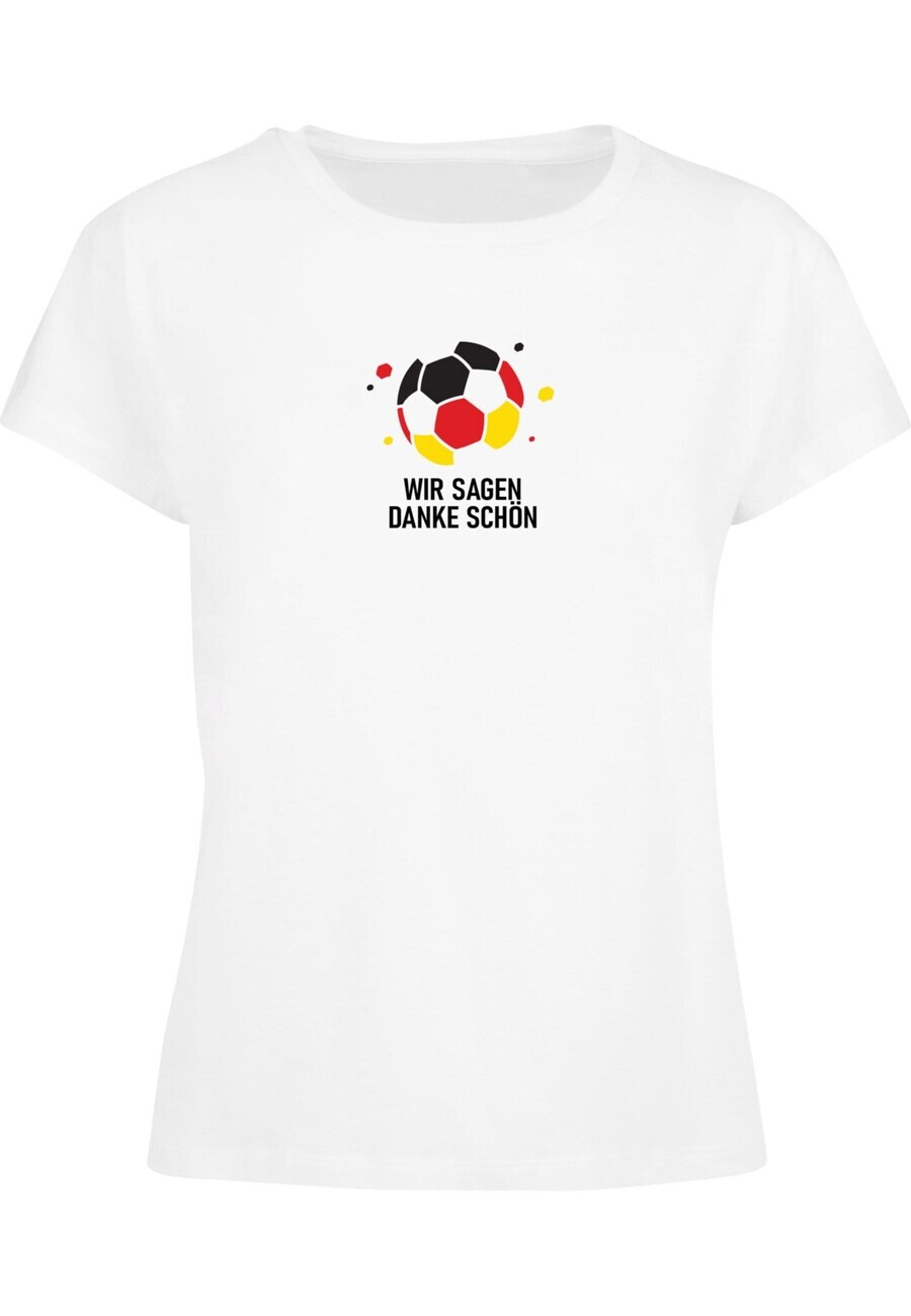 Футболка Merchcode Shirt Die Flippers - Wir Feiern Die Mannschaft, белый 
Футболка Merchcode Shirt Die Flippers - Wir Feiern Die Mannschaft, белый