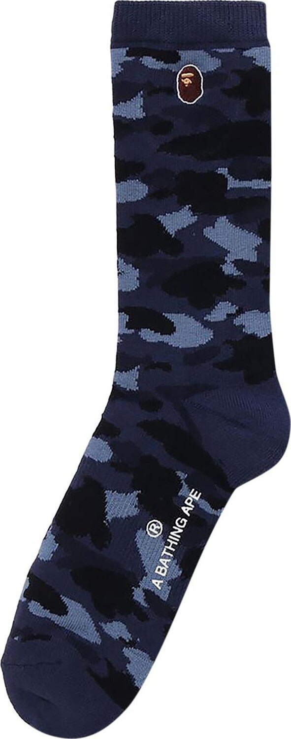 Носки BAPE Color Camo Ape Head One Point 'Navy', синий
Носки BAPE Color Camo Ape Head One Point 'Navy', синий