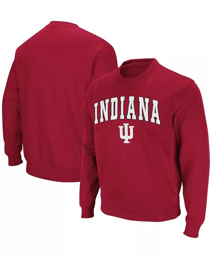 Мужская толстовка Indiana Hoosiers Arch Logo с круглым вырезом Colosseum, красный
Мужская толстовка Indiana Hoosiers Arch Logo с круглым вырезом Colosseum, красный
