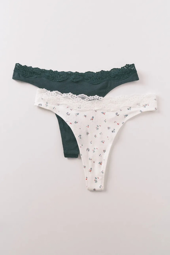 Стринги в упаковке (2 шт.) women'secret, зеленый
Стринги в упаковке (2 шт.) women'secret, зеленый