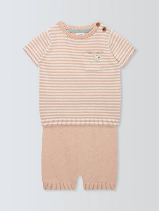 Комплект детских трикотажных топа и низов с коротким рукавом John Lewis, разноцветный
Комплект детских трикотажных топа и низов с коротким рукавом John Lewis, разноцветный