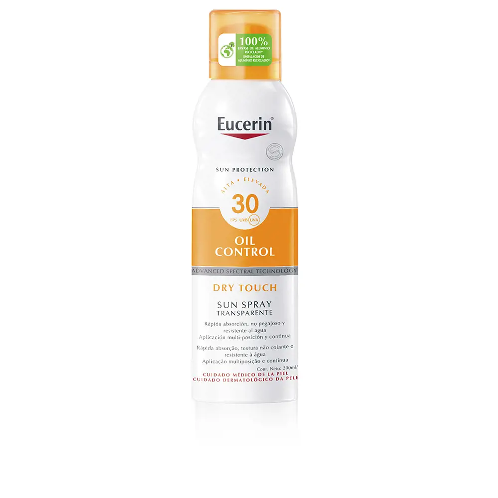 Солнцезащитный крем Sun Sensitive Protect Spray Transparent Dry Touch Spf30 Eucerin, 200 мл
Солнцезащитный крем Sun Sensitive Protect Spray Transparent Dry Touch Spf30 Eucerin, 200 мл