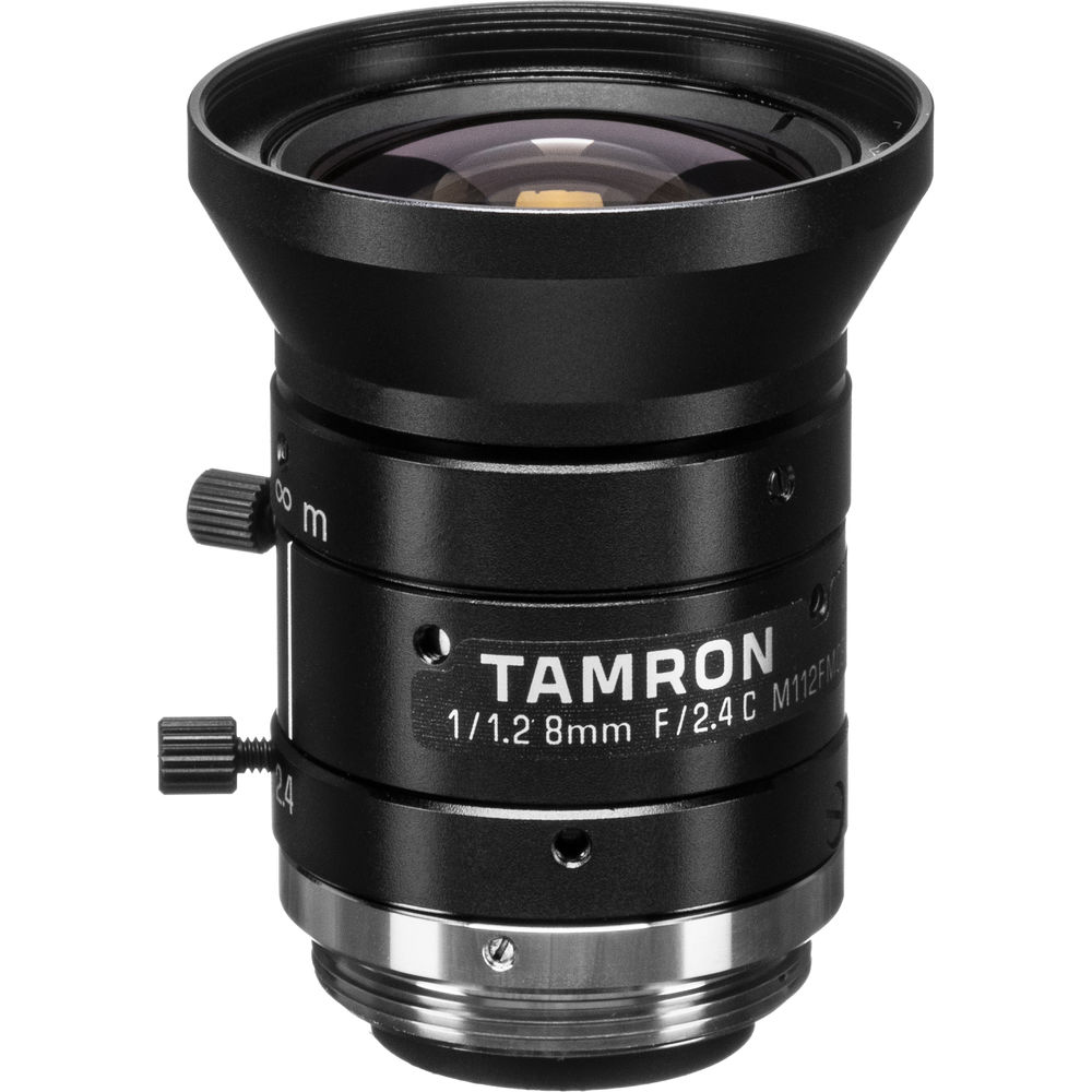 Объектив Tamron с фиксированным фокусным расстоянием 8 мм (крепление C) 
Объектив Tamron с фиксированным фокусным расстоянием 8 мм (крепление C)