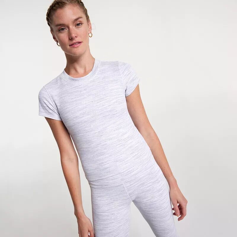 Calia Женская укороченная жаккардовая футболка Essential, мультиколор
Calia Женская укороченная жаккардовая футболка Essential, мультиколор