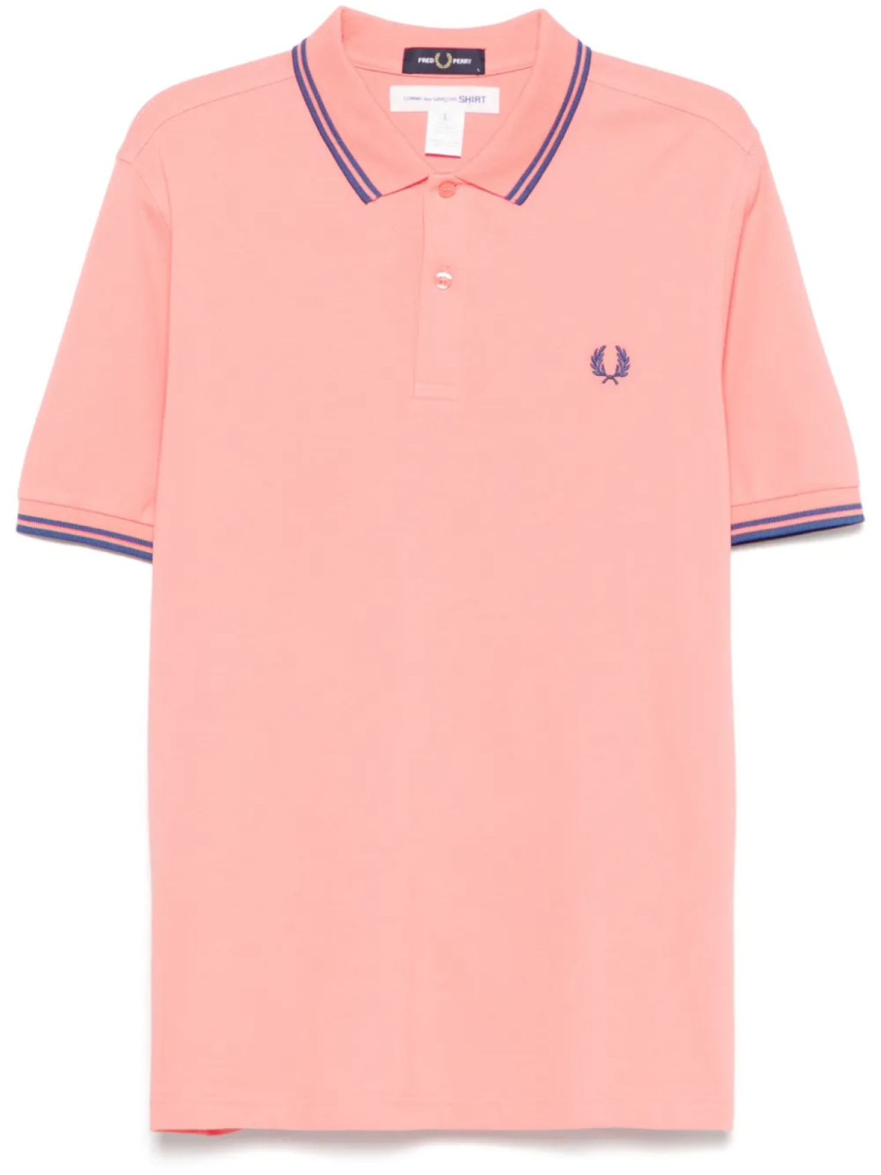 Рубашка поло с вышитым логотипом из коллаборации с Fred Perry Comme Des Garçons Shirt, розовый
Рубашка поло с вышитым логотипом из коллаборации с Fred Perry Comme Des Garçons Shirt, розовый