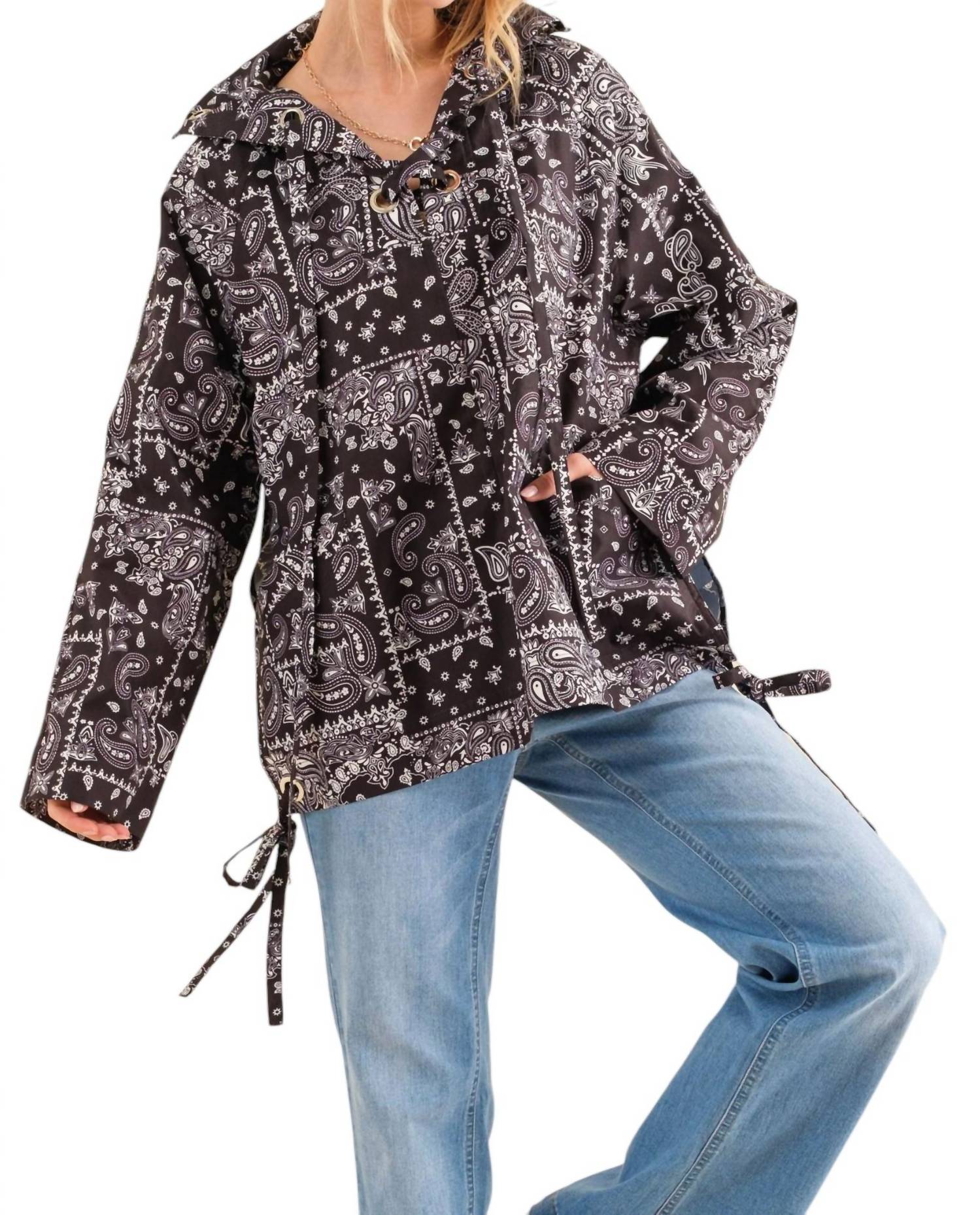 Say We Can Бандана Принт Ветровка Куртка В Черном Цвете And The Why, Черный, Say We Can Бандана Принт Ветровка Куртка В Черном Цвете And The Why
Say We Can Бандана Принт Ветровка Куртка В Черном Цвете And The Why, Черный, Say We Can Бандана Принт Ветровка Куртка В Черном Цвете And The Why