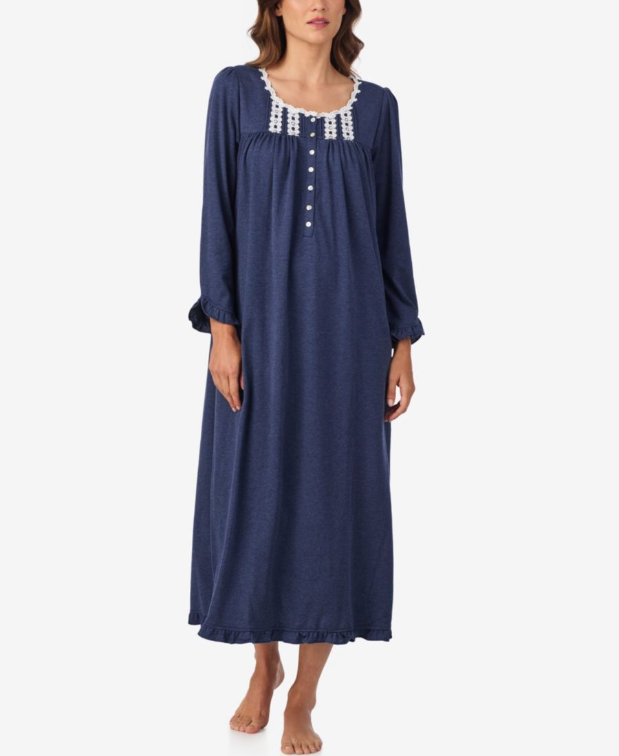 Женская балетная ночная рубашка с длинными рукавами Eileen West, Navy
Женская балетная ночная рубашка с длинными рукавами Eileen West, Navy