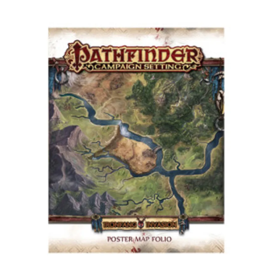 Фолио с картами — Вторжение Железного Клыка, Pathfinder Roleplaying Game (1st Edition) - Campaign Setting - Map Folios
Фолио с картами — Вторжение Железного Клыка, Pathfinder Roleplaying Game (1st Edition) - Campaign Setting - Map Folios