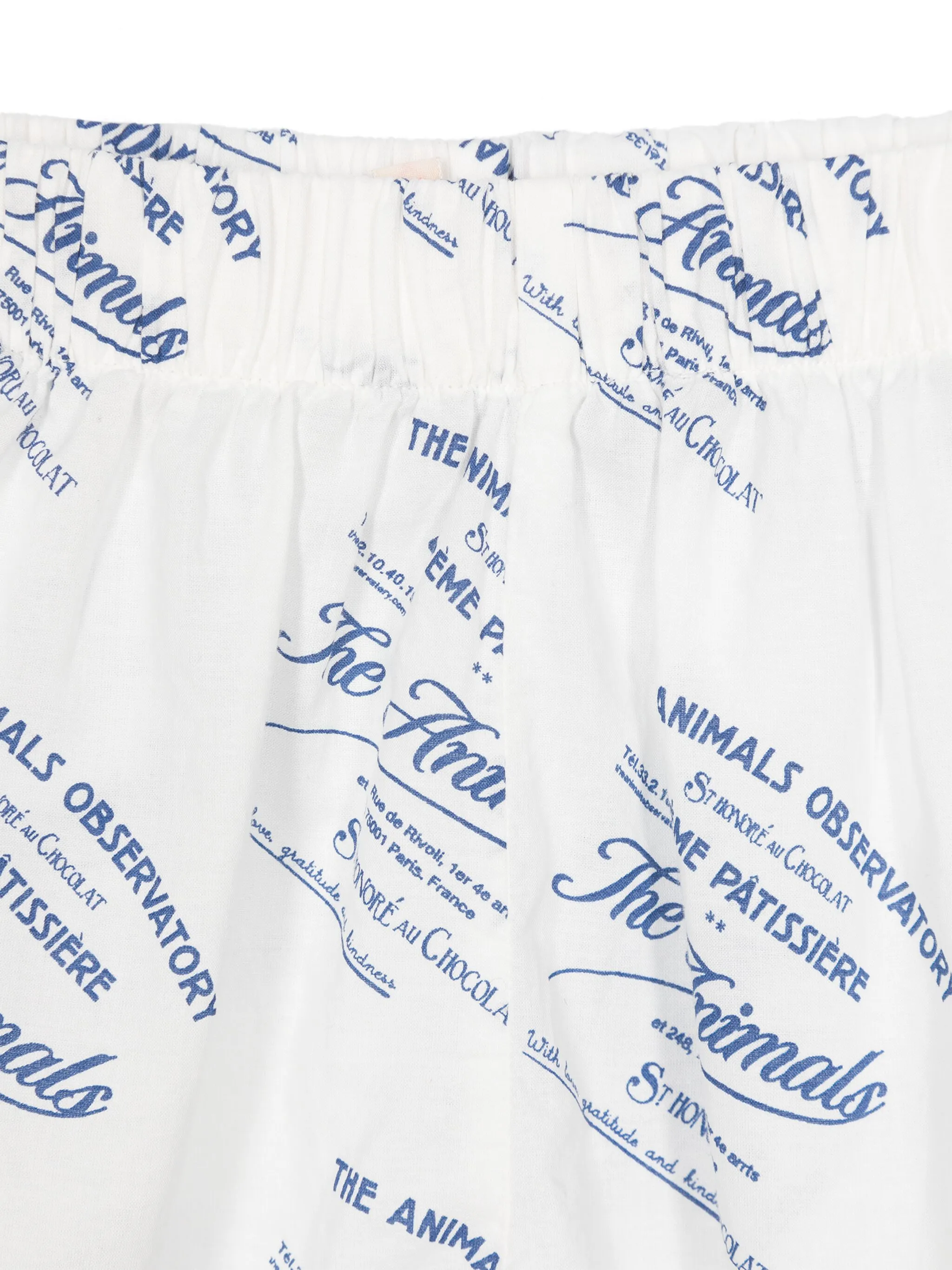 Комплект Magpie из топа и шортов с принтом The Animals Observatory, белый
Комплект Magpie из топа и шортов с принтом The Animals Observatory, белый