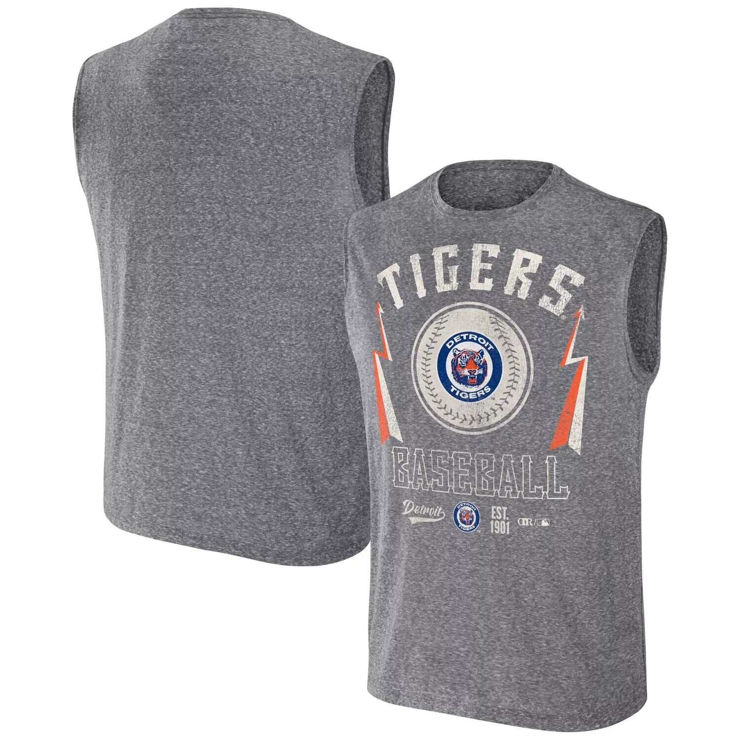 Мужская футболка Darius Rucker Collection от Fanatics Charcoal Detroit Tigers Muscle Tank Top
Мужская футболка Darius Rucker Collection от Fanatics Charcoal Detroit Tigers Muscle Tank Top