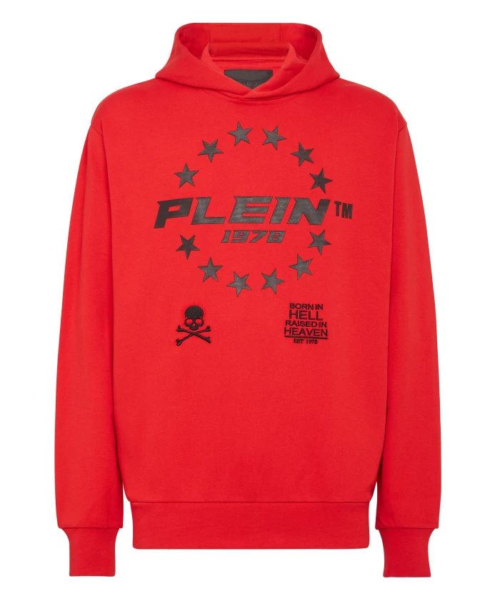 Толстовка с капюшоном Philipp Plein, красный
Толстовка с капюшоном Philipp Plein, красный