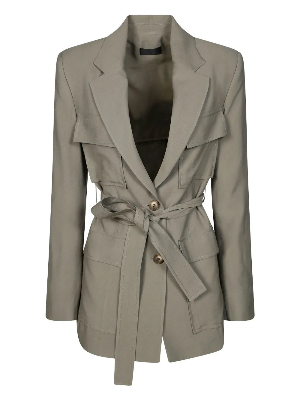 Куртка с карманами и поясом F.It, серый
Куртка с карманами и поясом F.It, серый