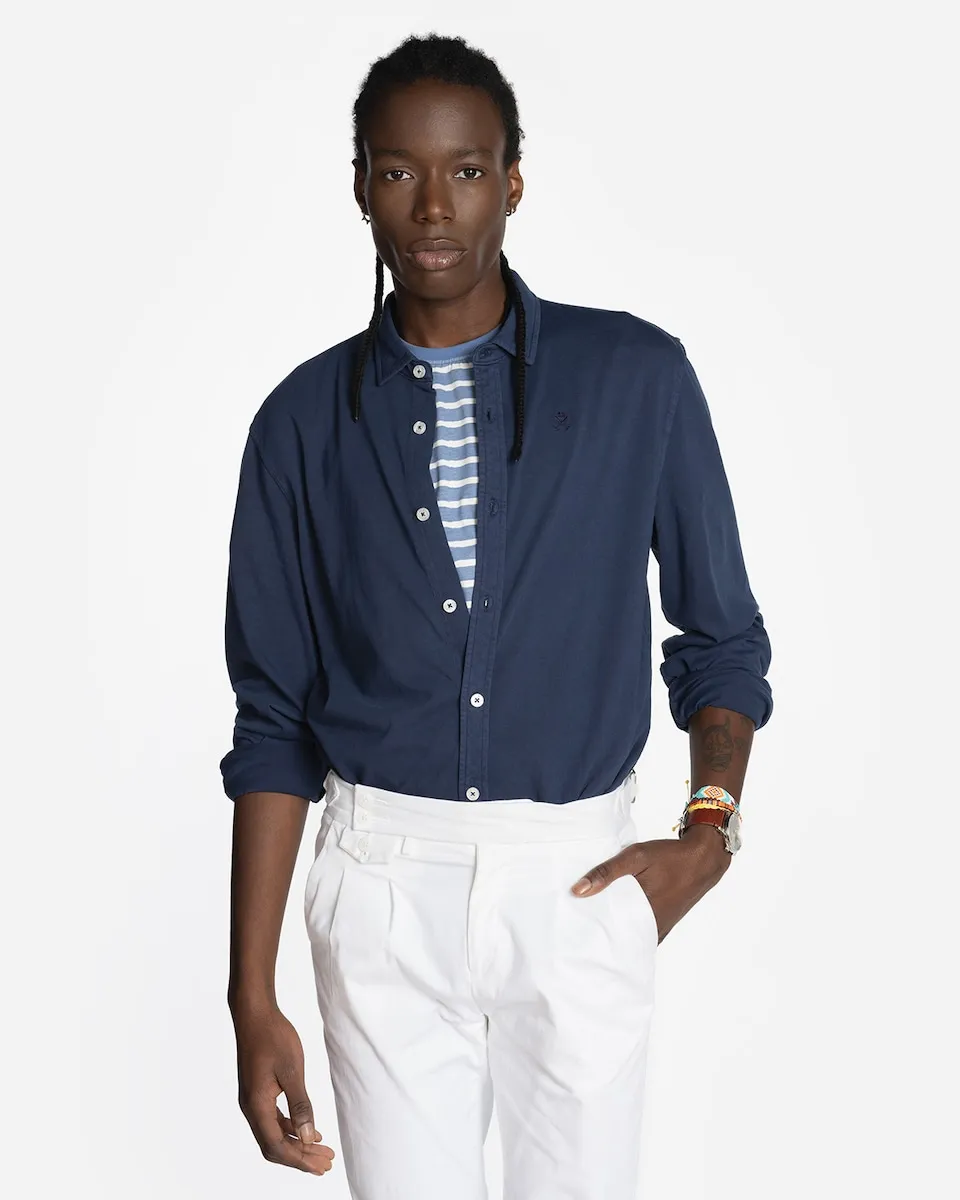 Мужская рубашка приталенная однотонная Harper & Neyer, темно-синий
Мужская рубашка приталенная однотонная Harper & Neyer, темно-синий