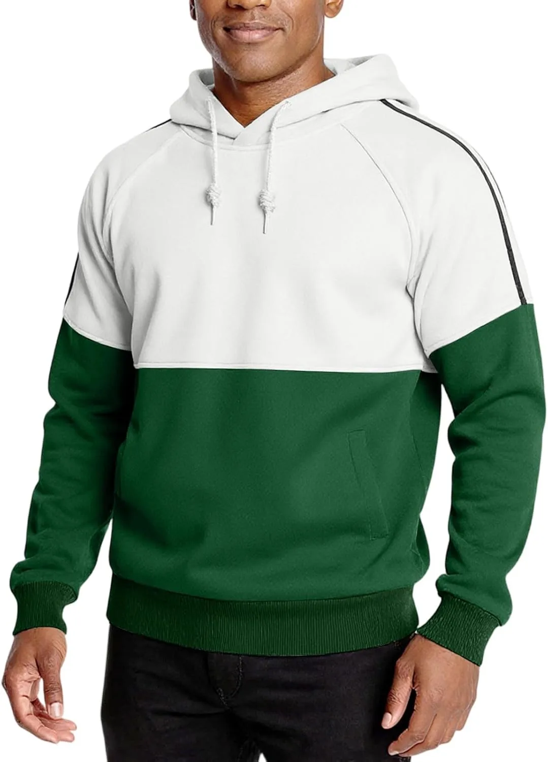 Мужской худи с капюшоном на шнурке, длинный рукав, с карманами
Мужской худи с капюшоном на шнурке, длинный рукав, с карманами