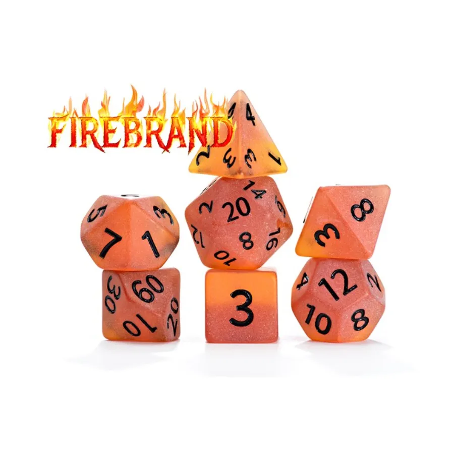 Набор полиэстеров из морского стекла - Firebrand (7), Miscellaneous Dice & Accessories (Gate Keeper Games)
Набор полиэстеров из морского стекла - Firebrand (7), Miscellaneous Dice & Accessories (Gate Keeper Games)
