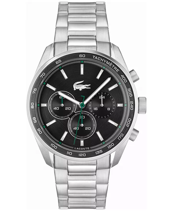Мужские часы Boston с хронографом на стальном браслете, 44 мм Lacoste
Мужские часы Boston с хронографом на стальном браслете, 44 мм Lacoste