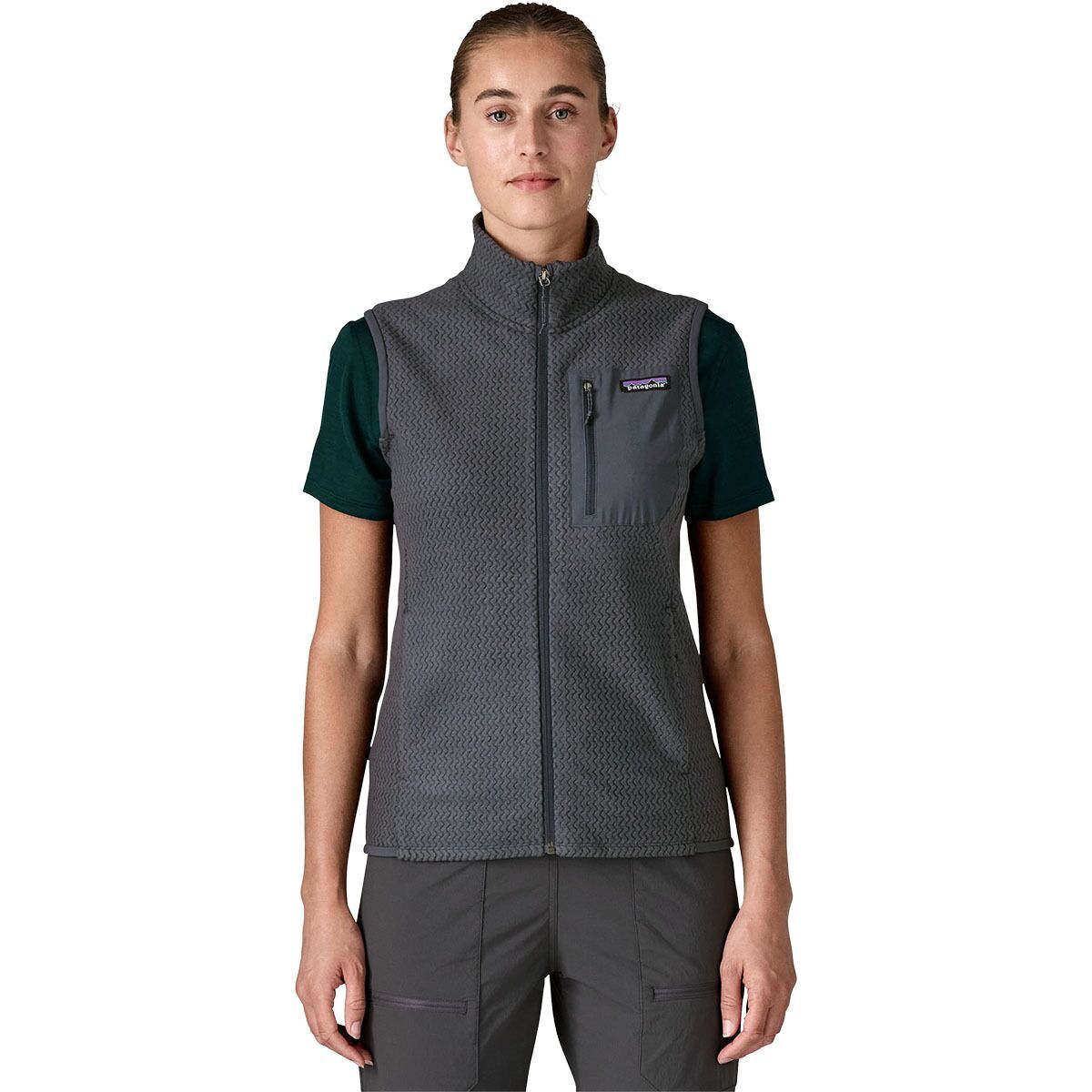 Жилет R1 Air Patagonia, цвет smolder blue 
Жилет R1 Air Patagonia, цвет smolder blue