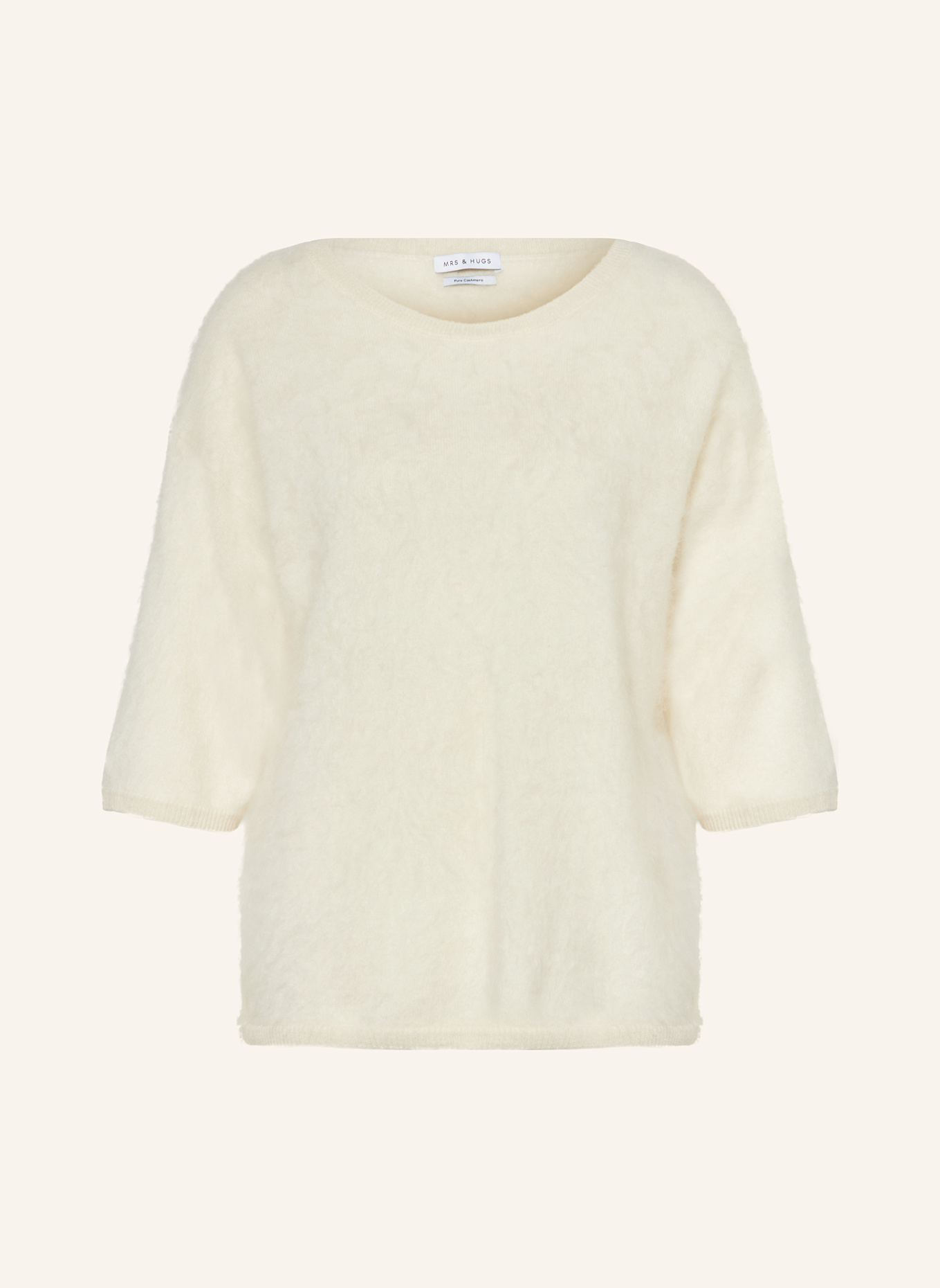 Кашемировая трикотажная рубашка Mrs & Hugs, экрю
Кашемировая трикотажная рубашка Mrs & Hugs, экрю