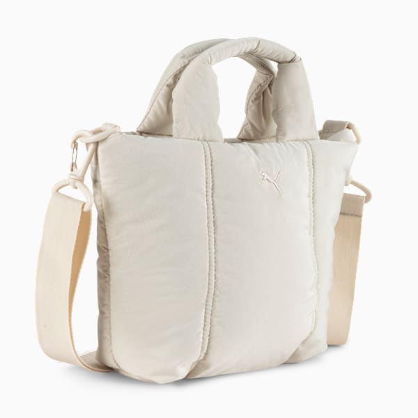 Мини-Сумка-Тоут из стеганой ткани Puma, бежевый
Мини-Сумка-Тоут из стеганой ткани Puma, бежевый