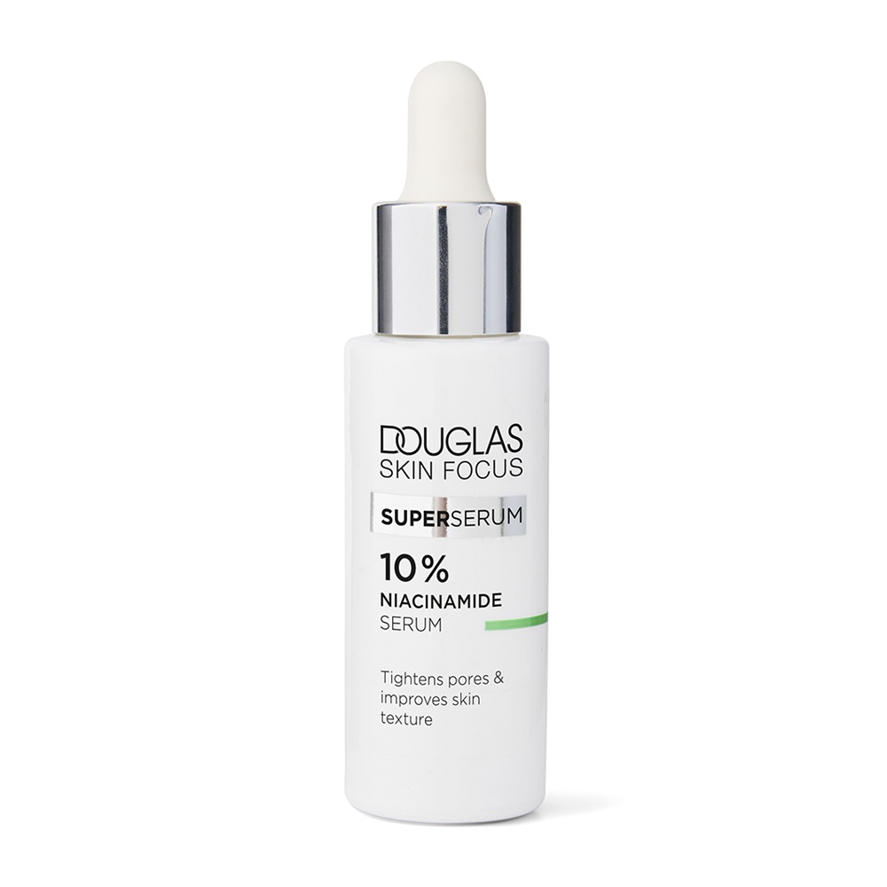 Сыворотка для лица с 10% ниацинамидом skin focus super serum 10% niacinamide serum Douglas Collection, 30 мл
Сыворотка для лица с 10% ниацинамидом skin focus super serum 10% niacinamide serum Douglas Collection, 30 мл