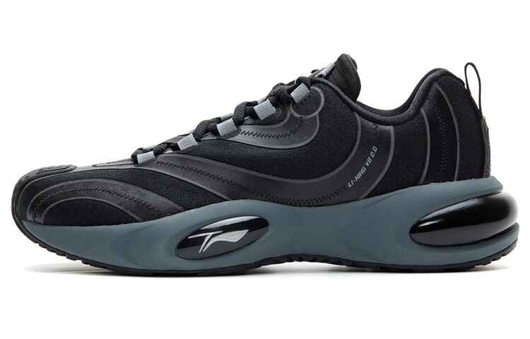 Кроссовки мужские низкие черные/серые Lining
Кроссовки мужские низкие черные/серые Lining