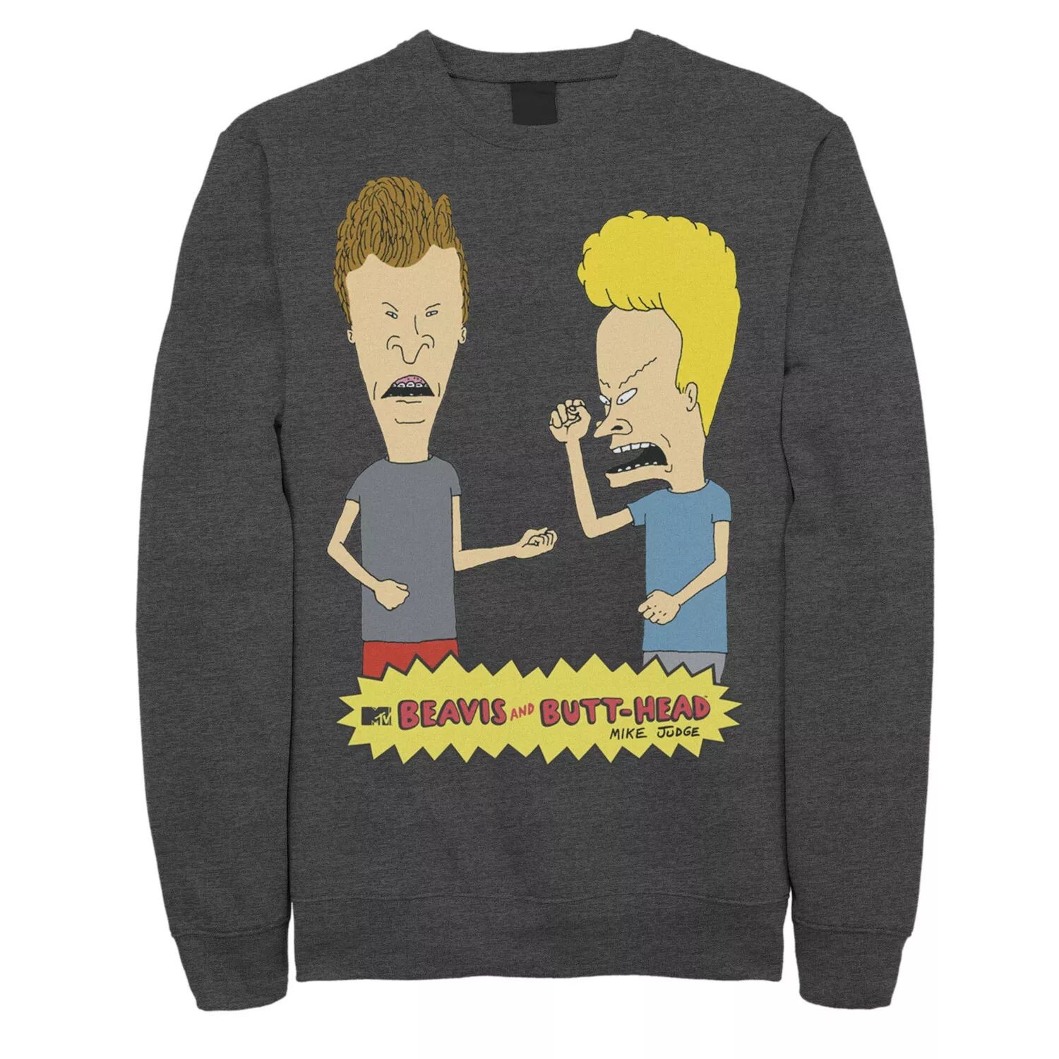 Мужской свитшот с потертым портретом Beavis and Butthead Fist Pump Licensed Character
Мужской свитшот с потертым портретом Beavis and Butthead Fist Pump Licensed Character