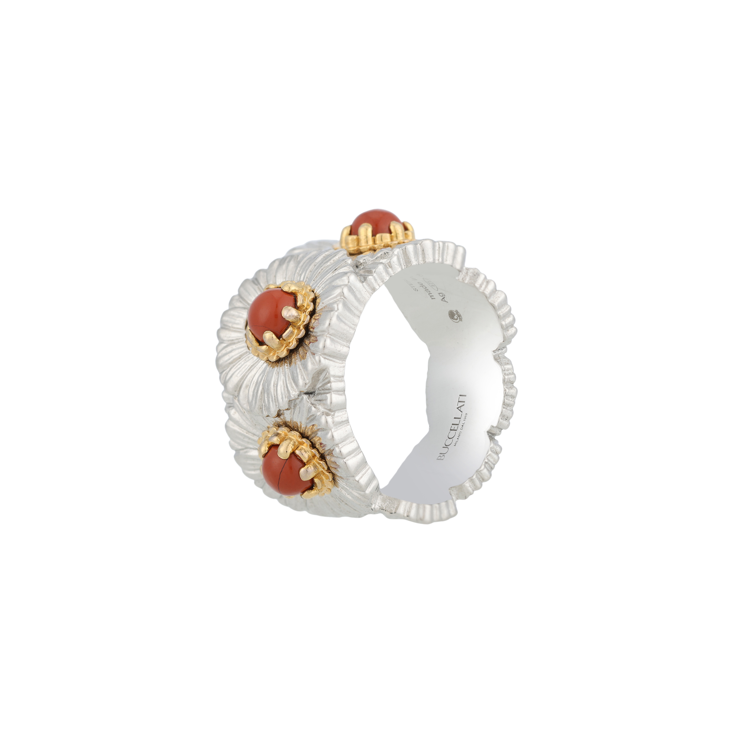 BUCCELLATI Кольцо Blossoms из стерлингового серебра 925 пробы
BUCCELLATI Кольцо Blossoms из стерлингового серебра 925 пробы