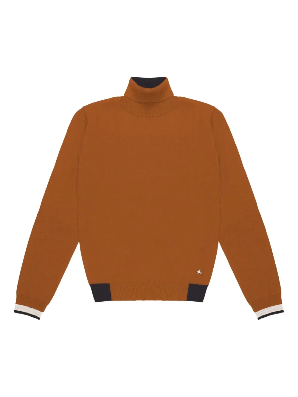 Свитер с высоким воротником Manuel Ritz, коричневый
Свитер с высоким воротником Manuel Ritz, коричневый