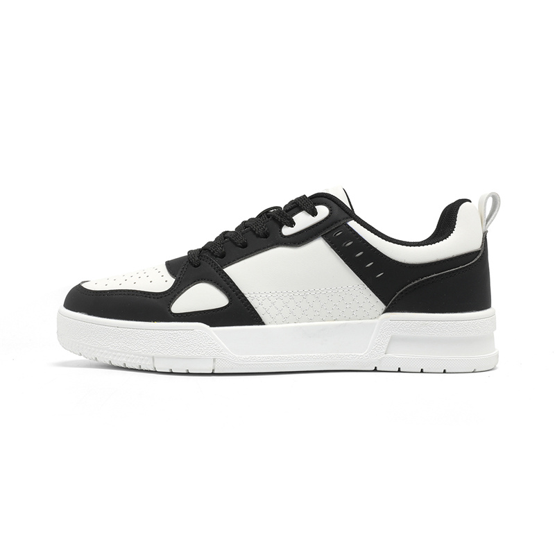 SEMIR Низкие скейтерские кроссовки мужские бело-черные, цвет White Black
SEMIR Низкие скейтерские кроссовки мужские бело-черные, цвет White Black