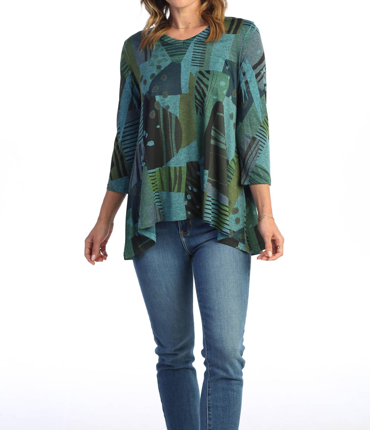 Облегающая трикотажная туника Doodles с асимметричным лифом цвета «бирюза» Jess & Jane, Teal
Облегающая трикотажная туника Doodles с асимметричным лифом цвета «бирюза» Jess & Jane, Teal