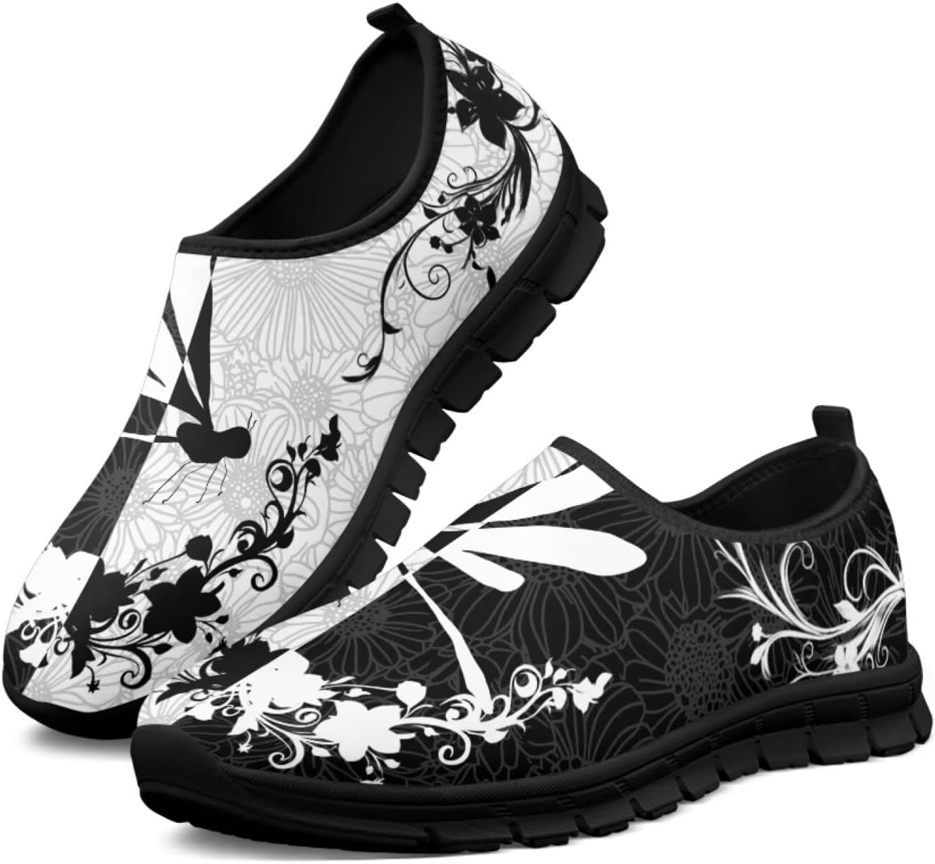 Мужские слипоны Howilath Boho с цветочным узором, кроссовки для бега, повседневная спортивная обувь, обувь без шнурков с противоскользящей подошвой, черный
Мужские слипоны Howilath Boho с цветочным узором, кроссовки для бега, повседневная спортивная обувь, обувь без шнурков с противоскользящей подошвой, черный