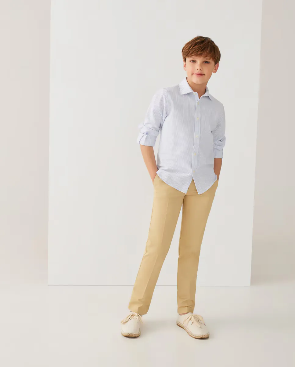 Полосатая рубашка Coconut El Corte Inglés, синий 
Полосатая рубашка Coconut El Corte Inglés, синий