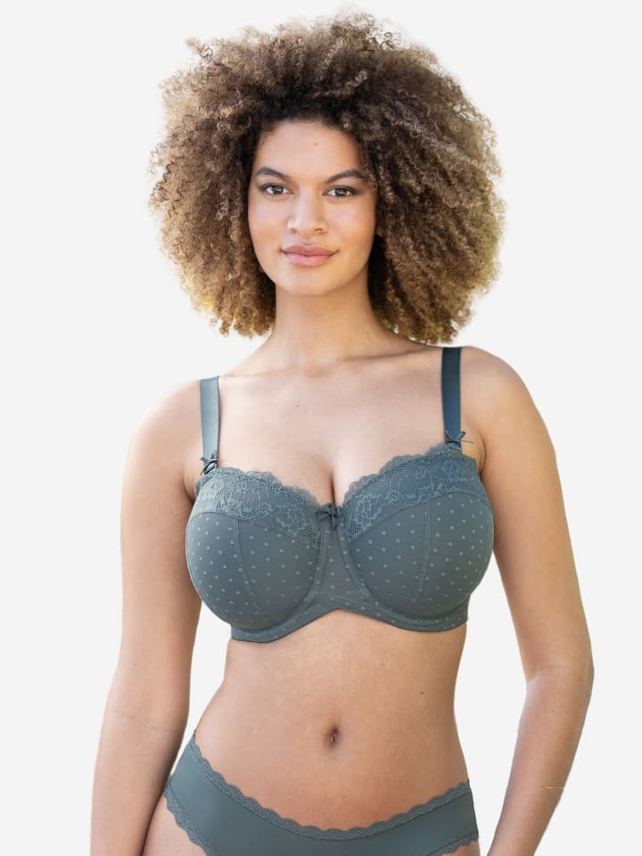 Бюстгальтер-балконет SugarShape, оливковый
Бюстгальтер-балконет SugarShape, оливковый