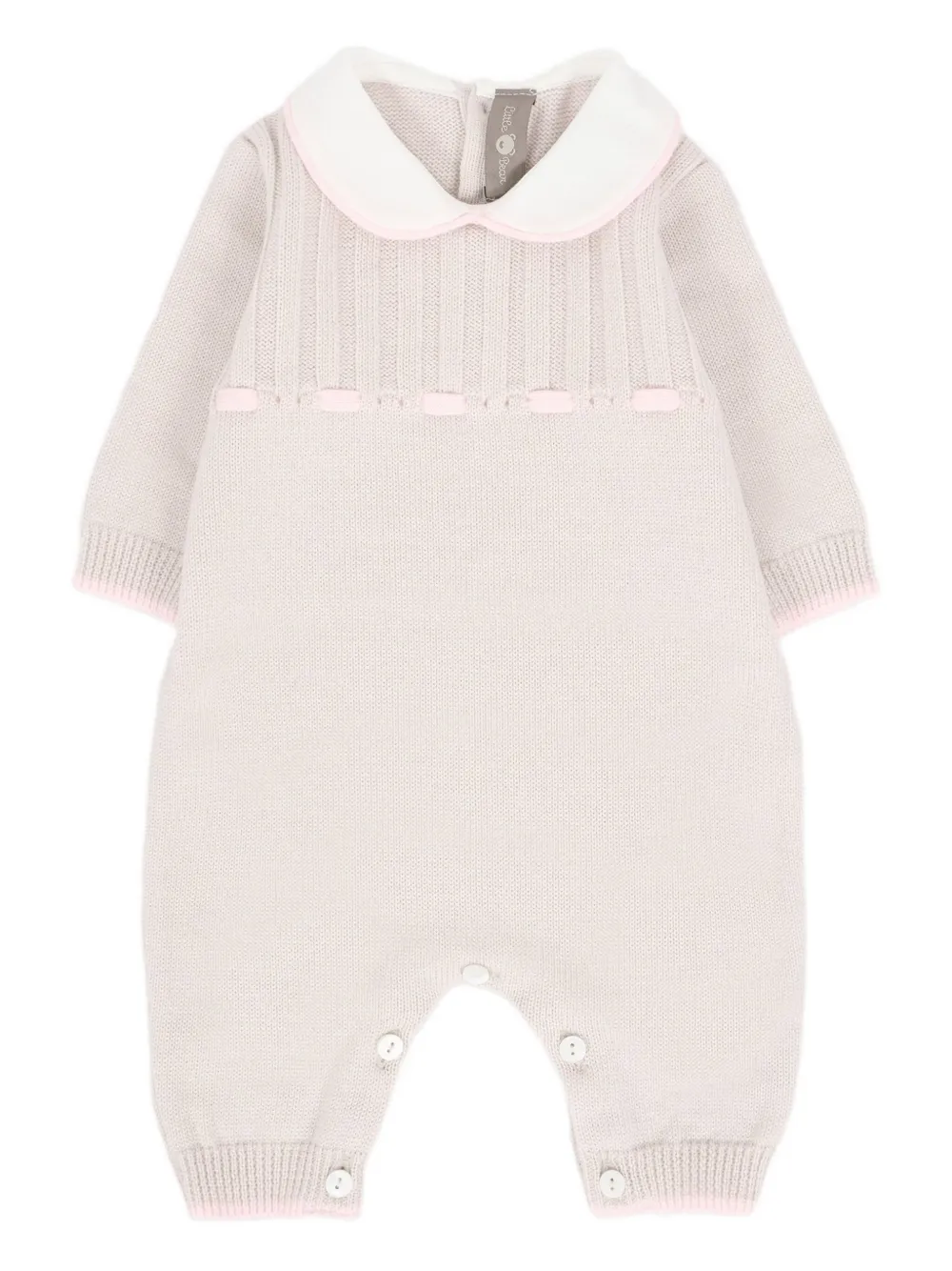 Вязаный комбинезон с воротником Питер Пэн Little Bear, нейтральный
Вязаный комбинезон с воротником Питер Пэн Little Bear, нейтральный