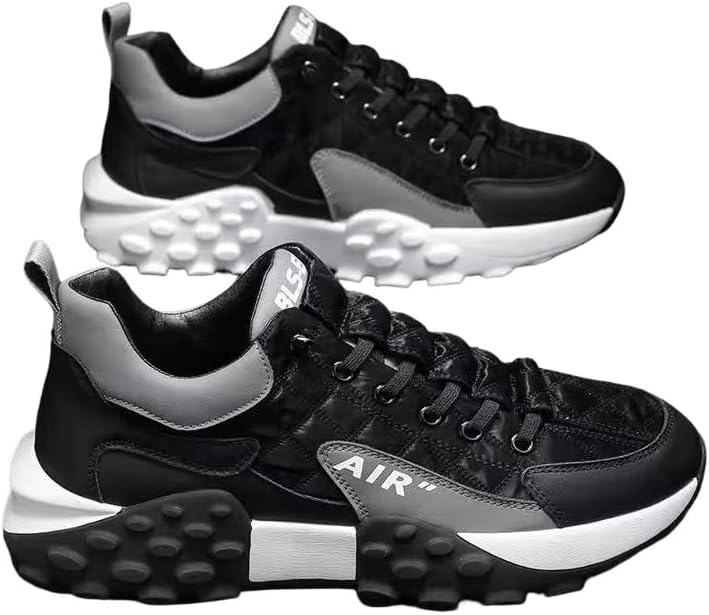 Мужские стильные кроссовки на шнуровке с контрастной расцветкой, удобные и нескользящие, легкие и дышащие, подходят для активного отдыха круглый год Minlaidian, черный
Мужские стильные кроссовки на шнуровке с контрастной расцветкой, удобные и нескользящие, легкие и дышащие, подходят для активного отдыха круглый год Minlaidian, черный