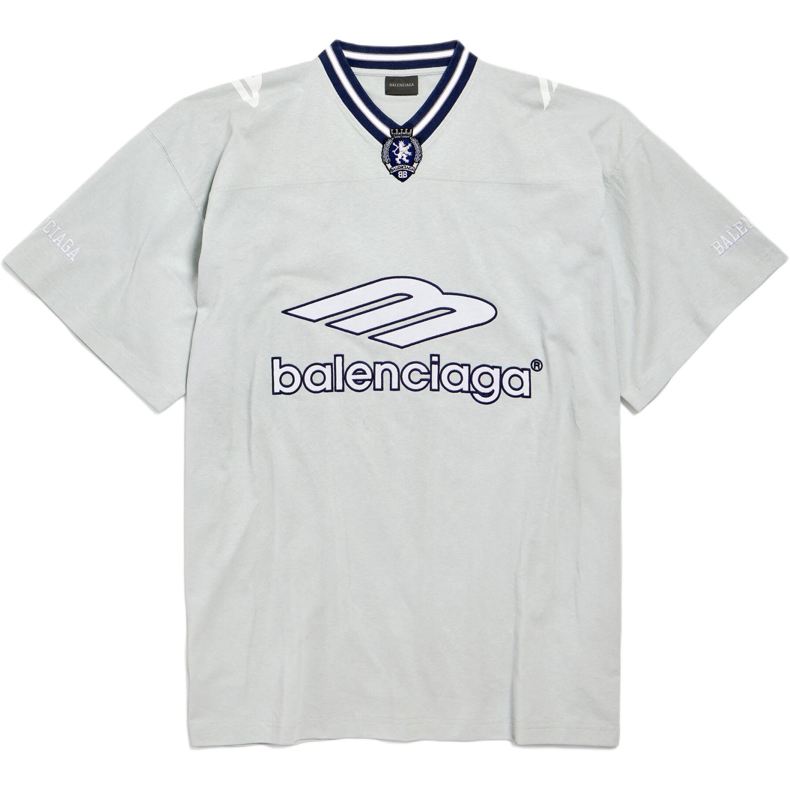 Футболка свободного кроя FW25, мужская Balenciaga, серый белый
Футболка свободного кроя FW25, мужская Balenciaga, серый белый