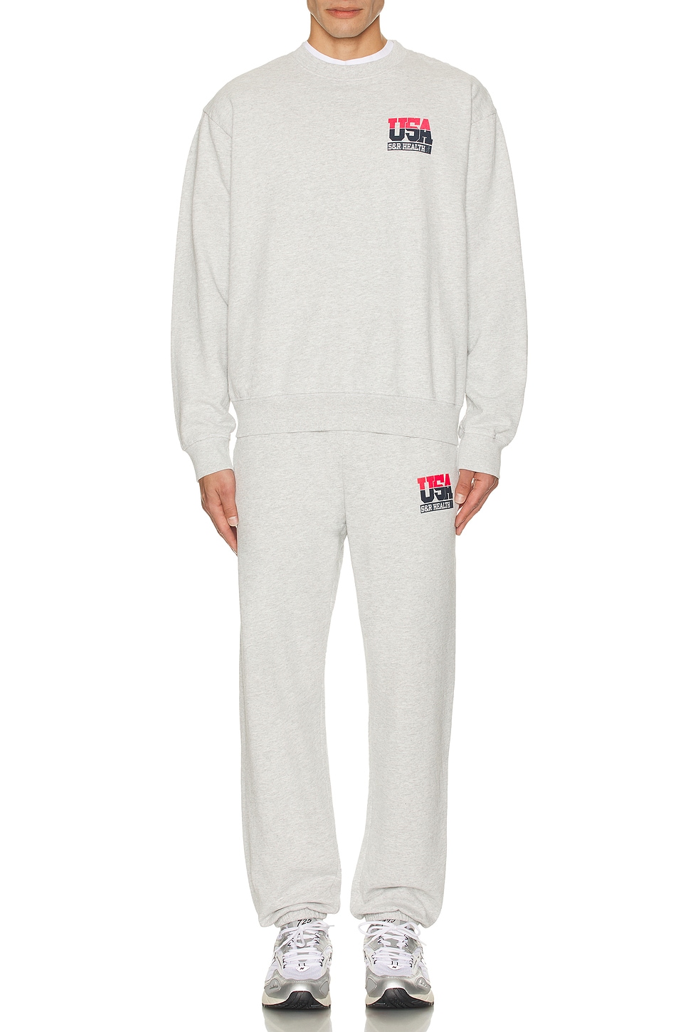 Свитшот Team USA Sporty & Rich, Heather Grey
Свитшот Team USA Sporty & Rich, Heather Grey