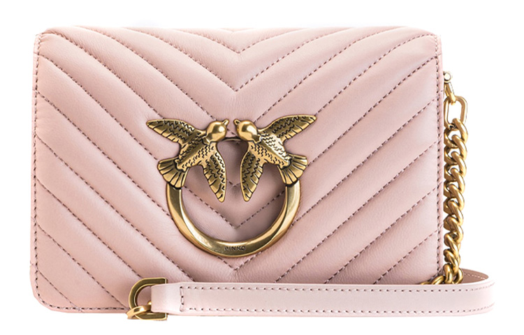 Кожаная сумка через плечо женская розовая PINKO
Кожаная сумка через плечо женская розовая PINKO