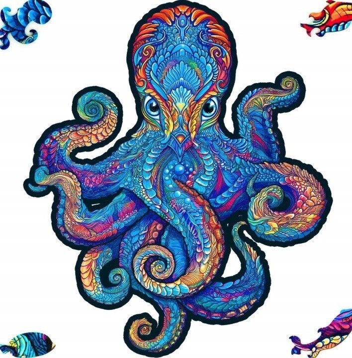 Деревянный пазл для взрослых Магнитный осьминог Pan i Pani Gadżet
Деревянный пазл для взрослых Магнитный осьминог Pan i Pani Gadżet