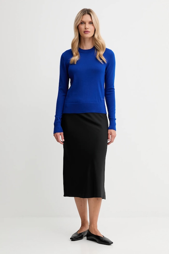 Свитер из смесовой шерсти Calvin Klein, синий
Свитер из смесовой шерсти Calvin Klein, синий