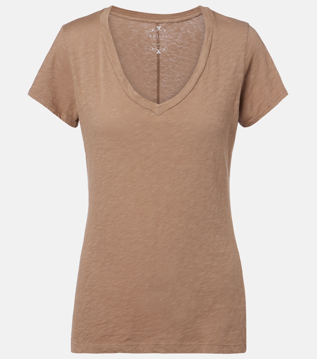 Футболка из хлопка с эффектом слаба "Lilith" Velvet, Nomad
Футболка из хлопка с эффектом слаба "Lilith" Velvet, Nomad