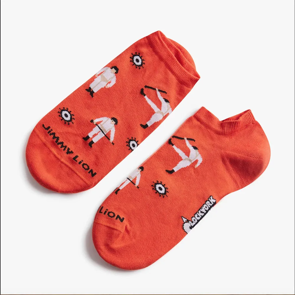 Носки Jimmy Lion Clockwork Orange Pattern short, оранжевый 
Носки Jimmy Lion Clockwork Orange Pattern short, оранжевый