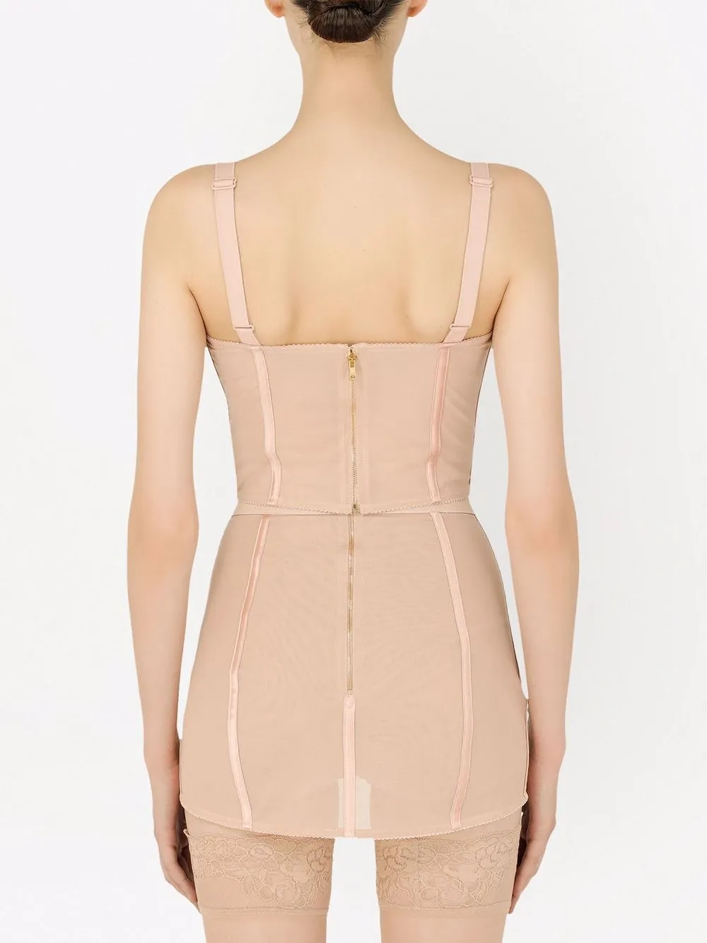 Атласный топ-корсет со шнуровкой DOLCE & GABBANA, розовый
Атласный топ-корсет со шнуровкой DOLCE & GABBANA, розовый