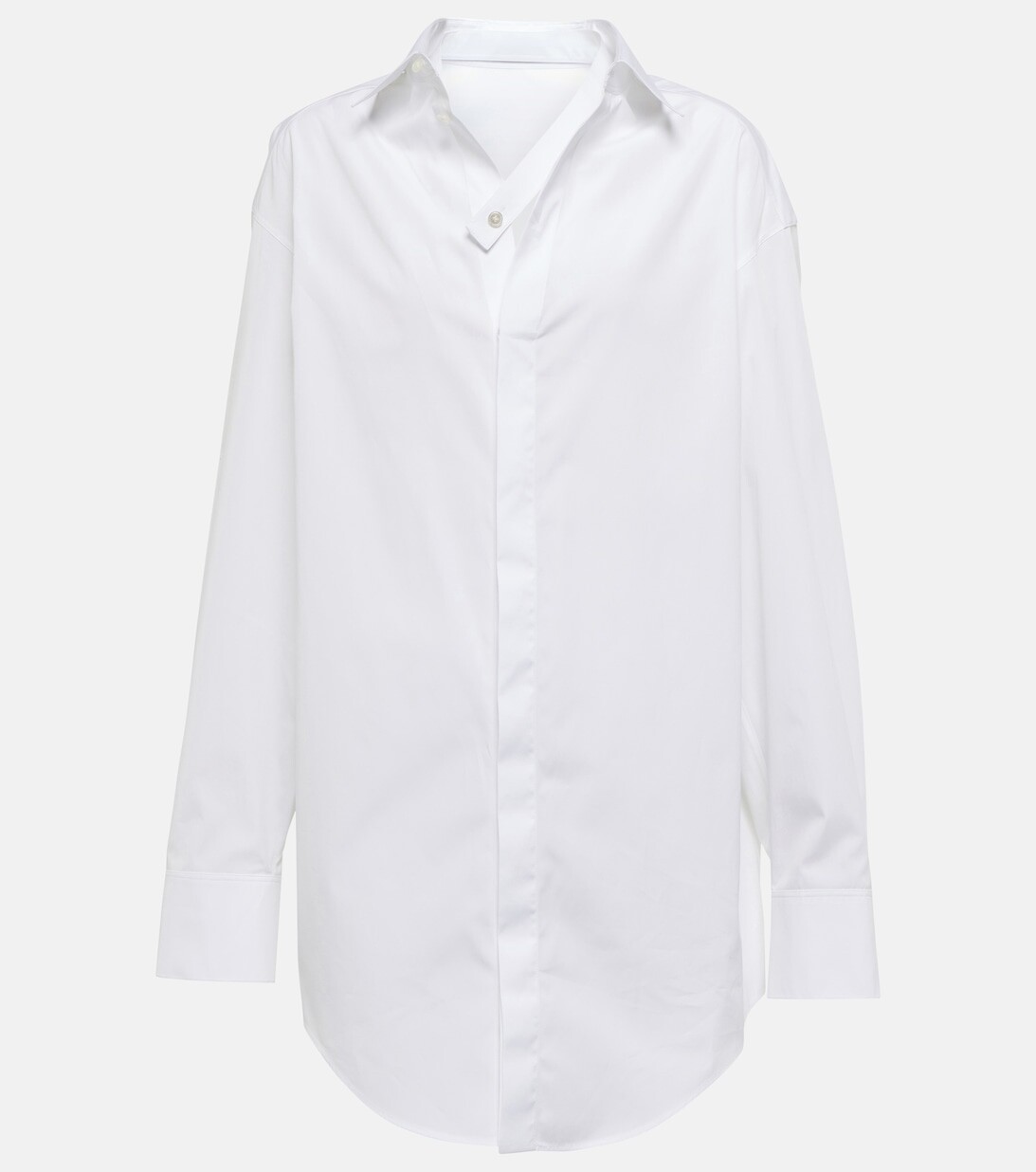 Рубашка из хлопкового поплина ALAÏA, белый
Рубашка из хлопкового поплина ALAÏA, белый